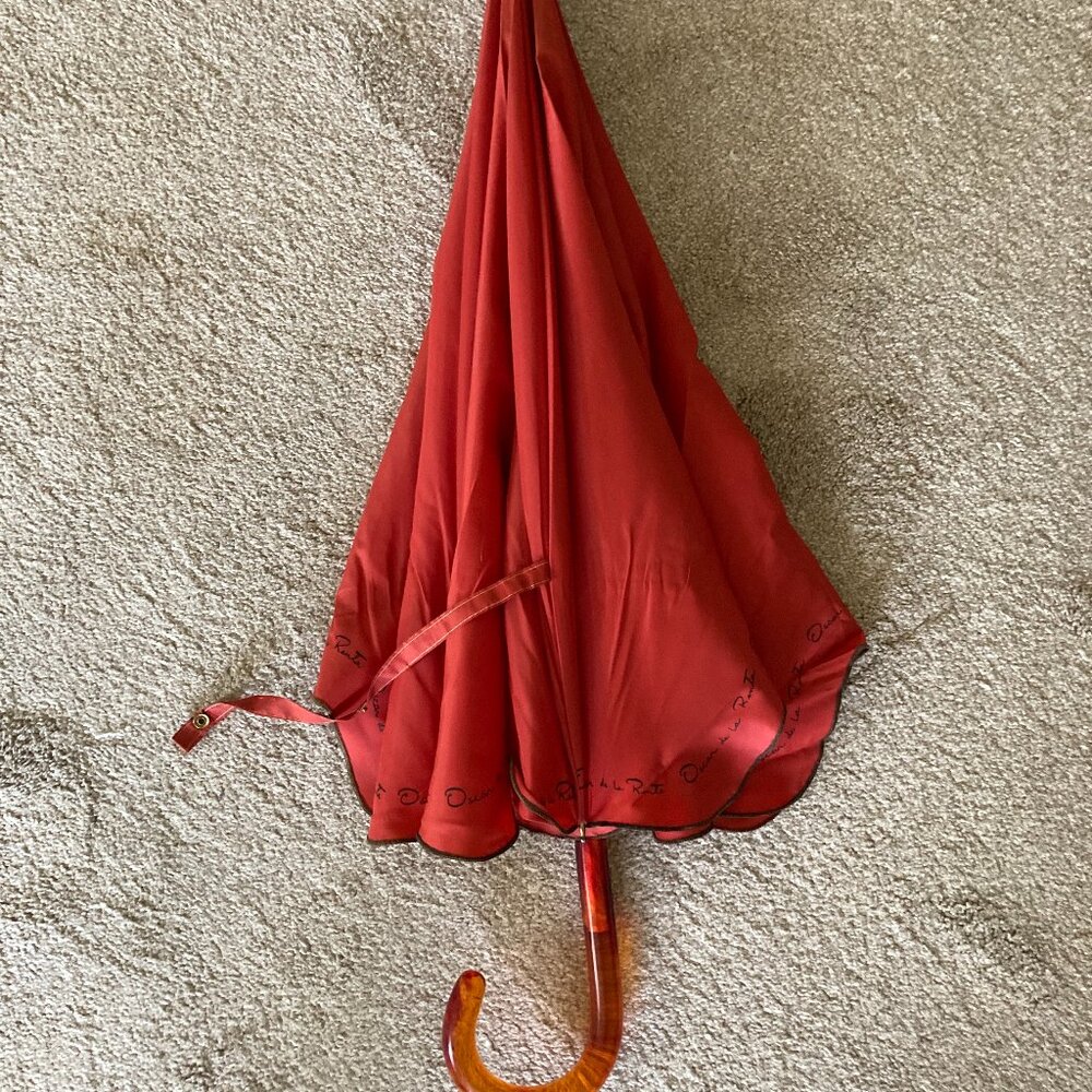 VTG OSCAR DE LA RENTA UMBRELLA - Picture 4 of 8